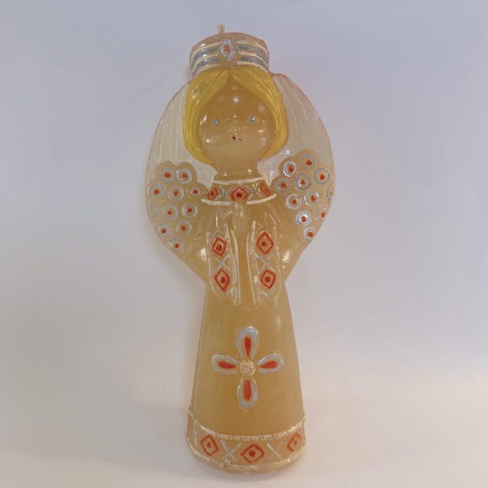 VTG Angel Shaped Large Candle